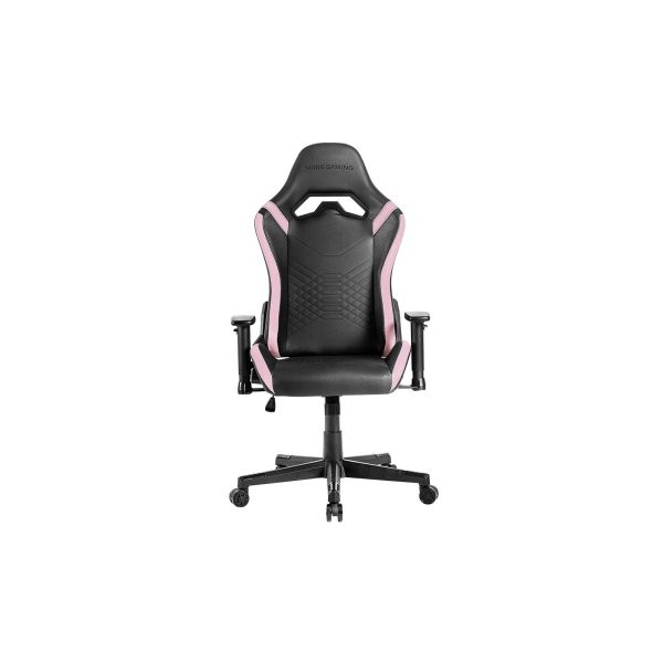 SILLA GAMER MARS GAMING MGCPROBPK NEGRA CON DETALLE ROSAS BRAZOS REGULABLES EN ALTURA RECLINABLE 135