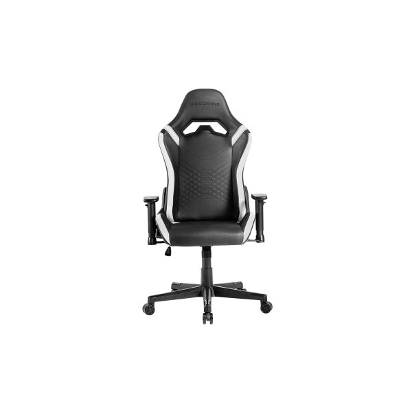 SILLA GAMER MARS GAMING MGCPROBW NEGRA CON DETALLE BLANCOS BRAZOS REGULABLES EN ALTURA RECLINABLE 13