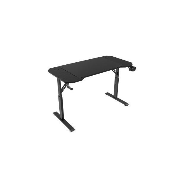MESA MARS GAMING MGD ERGO 120 REGULABLE EN ALTURA TABLERO NEGRO 120x60 CHASIS DE ACERO ALF. XXL