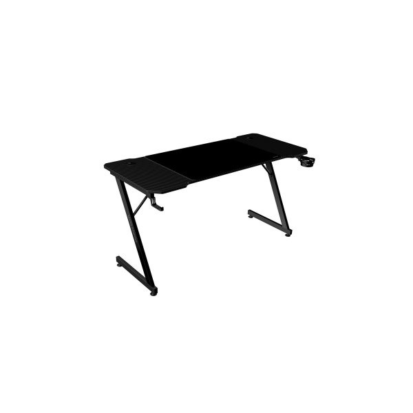 MESA MARS GAMING MGD X140 CHASIS DE ACERO TABLERO NEGRO 140x60 DISEÑO FIBRA CARBONO ALF. XXL