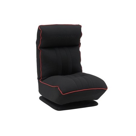 SOFA GAMING MARS GAMING MGCTHRONEBR ESPUMA ALTA DENSIDAD ROTACION 360 AJUSTABLE NEGRO/ROJO