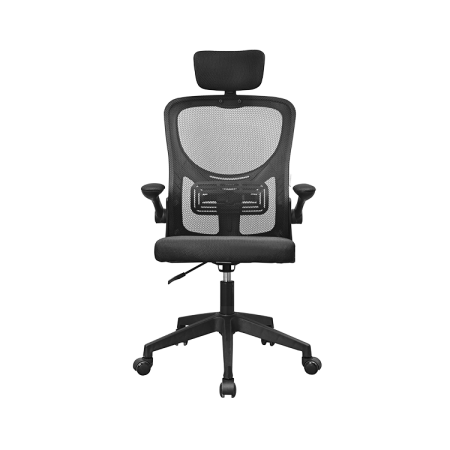 SILLA ERGONOMICA MARS GAMING MGCERGOPLUSBK NEGRO MALLA TRANSPIRABLE REPOSACABEZAS Y REPOSABRAZOS