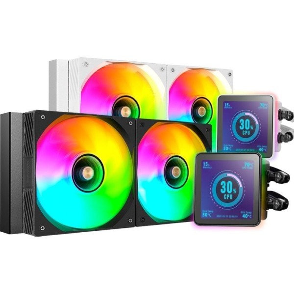 Sistema de Refrigeración Líquida Mars Gaming ML-VISIONPRO240/ Negro