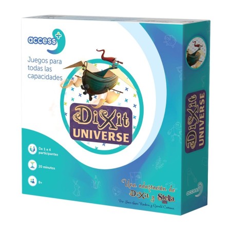 Juego de mesa dixit universe access edad recomendada 8 años