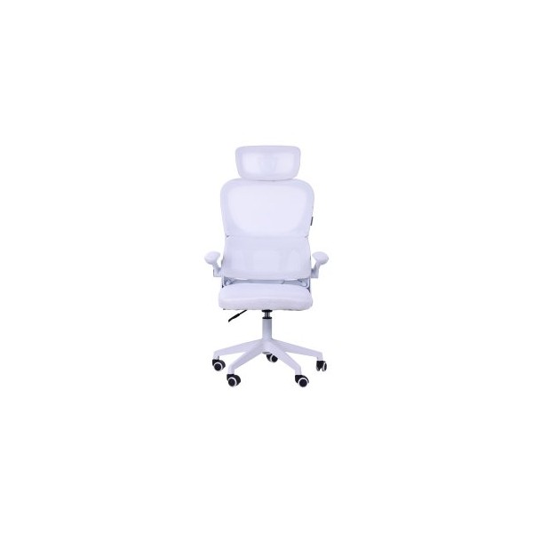 SILLA ERGONOMICA MARS GAMING MGCERGOPROWH MALLA TRANSPIRABLE SOPORTE LUMBAR BLANCO