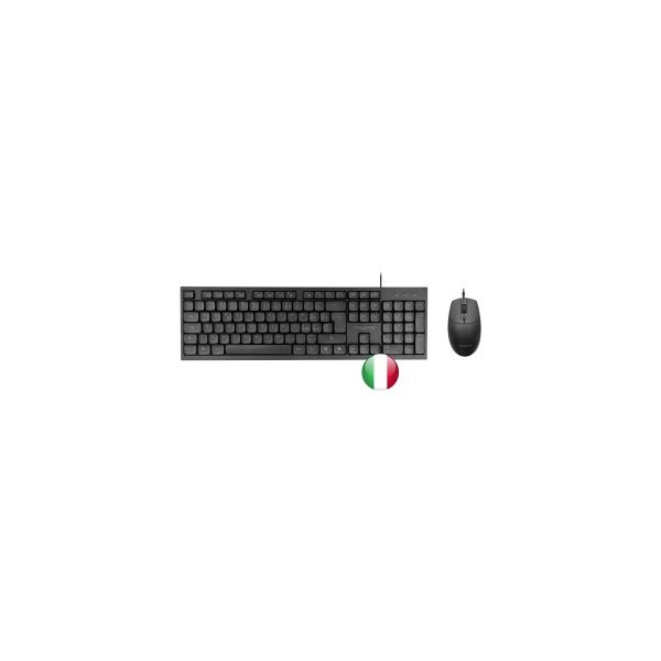 Teclado + raton tacens anima acp02es negro italiano