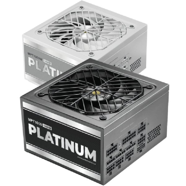 Fuente de Alimentación Mars Gaming MPT1000/ 1000W/ Ventilador 12cm/ ATX 3.1/ PCIe 5.1/ 80 Plus Platinum/ Negra