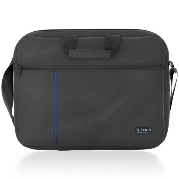 Maletín Aisens ASBG-BC021-BK para Portátiles hasta 15.6″/ Negro