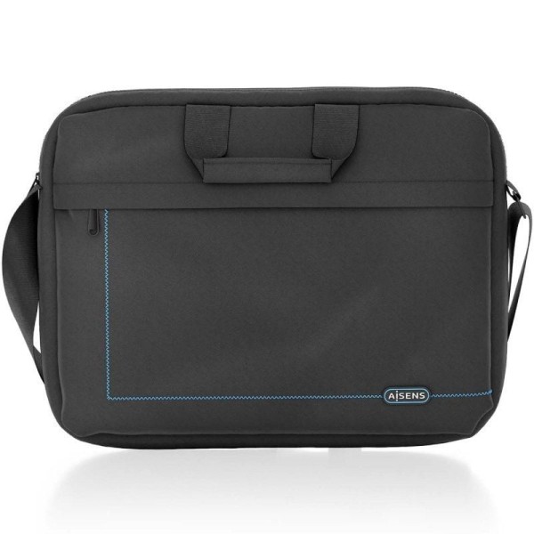 Maletín Aisens ASBG-BC022-BK para Portátiles hasta 15.6″/ Negro