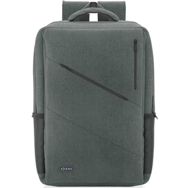 Mochila Aisens Urbana y de Oficina ASBG-BP085-GR para Portátiles hasta 15.6″/ Gris