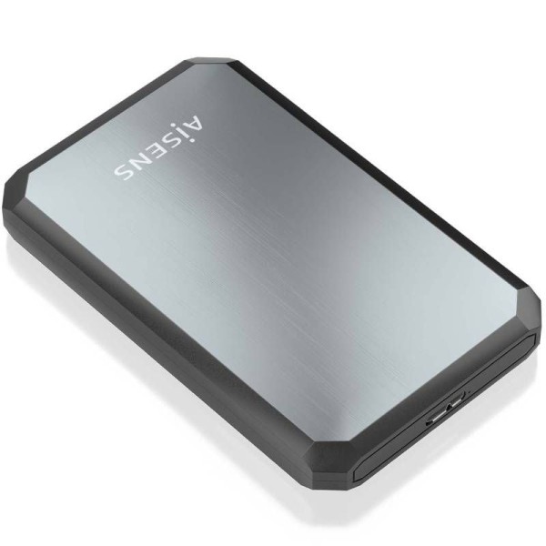 Caja Externa para Disco Duro de 2.5″ Aisens ASE-2529B/ USB 3.1/ Sin tornillos