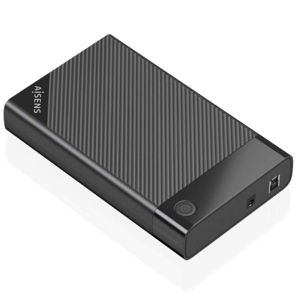Caja Externa para Disco Duro de 3.5″ Aisens ASE-3529B/ USB 3.1/ Sin tornillos