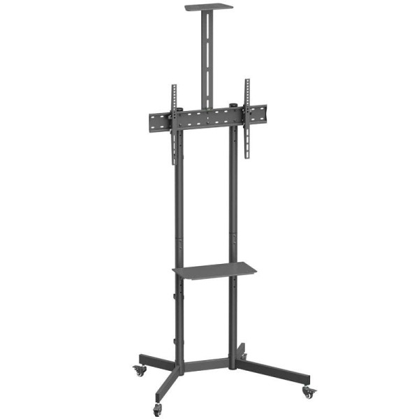Soporte de Suelo Inclinable con Ruedas/ Soporte de Cámara Aisens FT70TE-335 para TV 37″-70″/ hasta 45kg