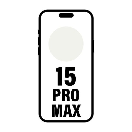 Smartphone Apple iPhone 15 Pro Max 512GB/ 6.7"/ 5G/ Titanio Blanco