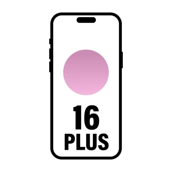 Smartphone Apple iPhone 16 Plus 128GB/ 6.7"/ 5G/ Rosa