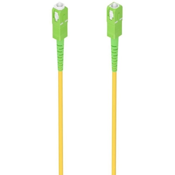 Cable de Fibra Óptica G657A2 3.0 9/125 SMF Aisens A152-0986/ LSZH/ 20m/ Amarillo