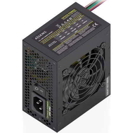 Fuente de Alimentación SFX Aisens ASPC-500SFX-SEOBK/ 500W/ Ventilador 8cm