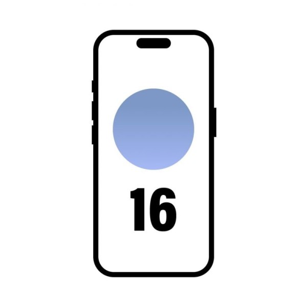 Smartphone Apple iPhone 16 256GB/ 6.1"/ 5G/ Azul Ultramar