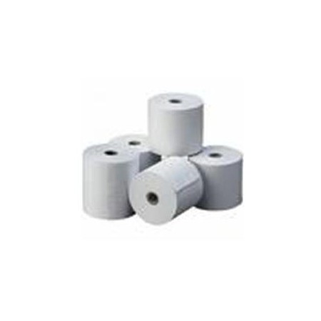 Rollo de papel matricial impresora ticket sin copia 76mmx65cm no termico