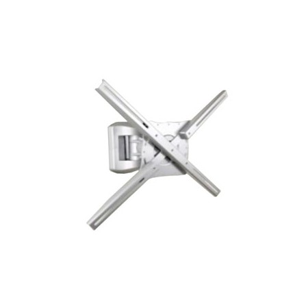 Soporte articulado de pared phoenix para pantalla tv rotacion giro e inclinacion 20º hasta 35 kg gris metalizado