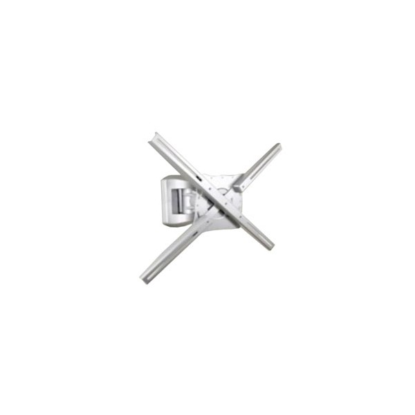 Soporte articulado de pared phoenix para pantalla tv rotacion giro e inclinacion 20º hasta 35 kg gris metalizado