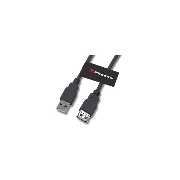 Cable usb macho a hembra 5 m