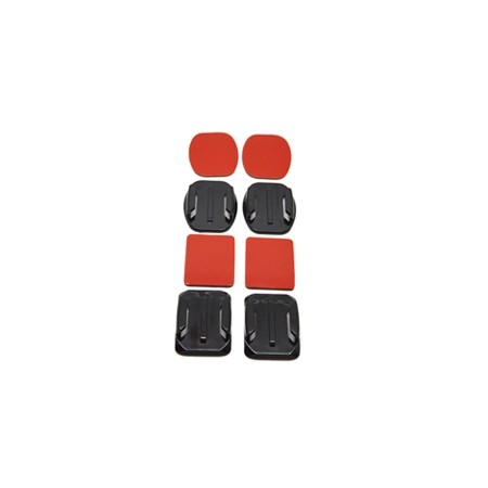 Accesorio soporte adhesivo 3m curvos + planos phoenix para camaras sport & gopro hero 4 - 3+ - 3 - 2 - 1 flat and curved adhesiv