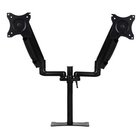 Brazo phoenix articulado soporte doble monitor ajustable 27 pulgadas vesa 75 x 75 - 100 x 100