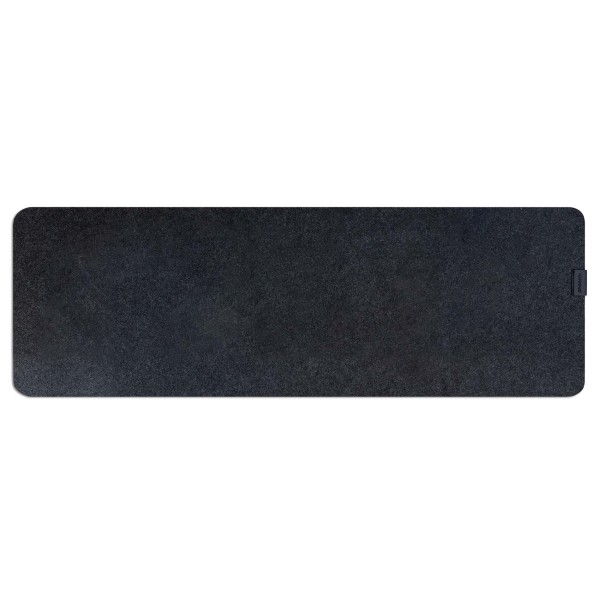 Phoenix sizigia alfombrilla premium de fieltro para escritorio gris oscuro l