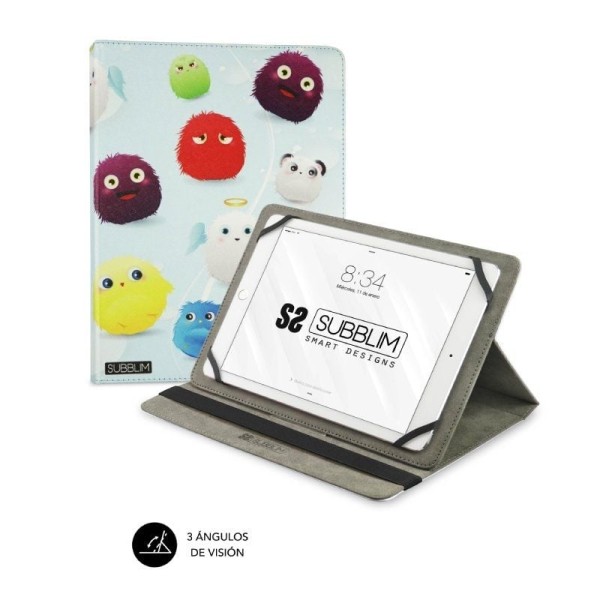 Funda Subblim Trendy Furry para Tablets de 9.6″-11″/ Negra