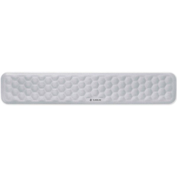 Reposamuñecas Subblim Ergo AirPadding/ Plateada