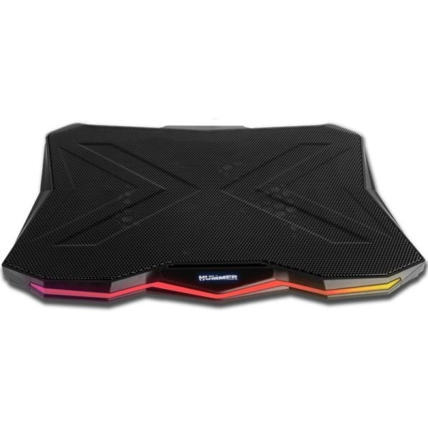 Soporte Refrigerante Nox Pro Stand para Portátiles hasta 17.3″/ Iluminación LED