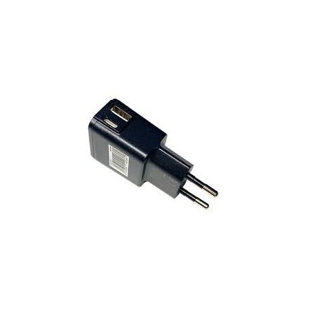 CARGADOR USB NORTESS KIT 5 UNIDADES USB 1 PUERTO USB A + PUERTO USB-C COLOR NEGRO