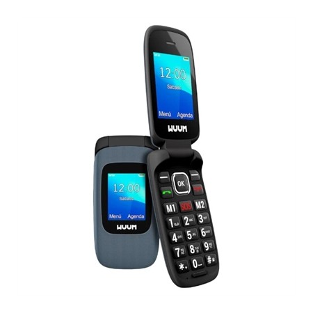 Telefono movil spc wuum 2335n negro - 2.4 pulgadas - dual sim - micro sd - radio fm - bt