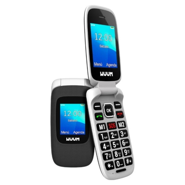 WUUM by SPC 2335T Movil Básico 2.4″ FM Titanio