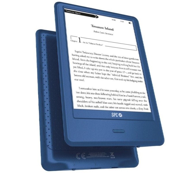 Libro Electrónico SPC Dickens Light 2 Pro/ 6″/ Tinta Electrónica/ Azul