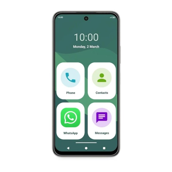 Movil spc zeus 2 elite 8 - 128gb plata