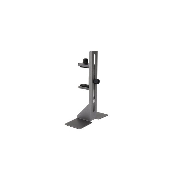 SOPORTE PARA VGA UNIVERSAL ABYSM AB451001 NEGRO METALICO REGULABLE BASE CON ADHESIVO