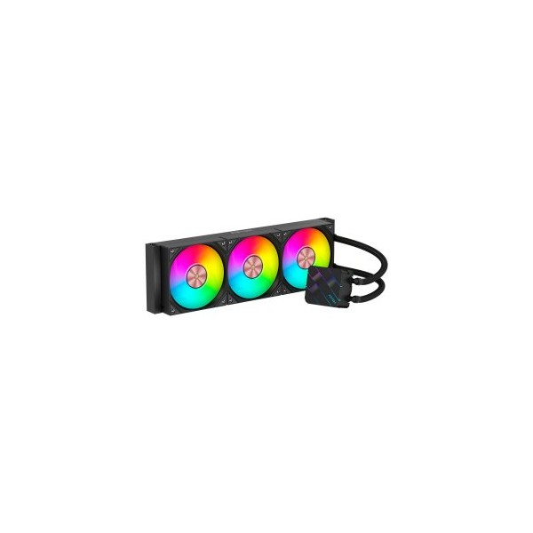 SISTEMA DE REFRIGERACION LIQUIDA ABYSM OCEANIC TIDE 360 Black ARGB TRIPLE FAN INTEL AMD