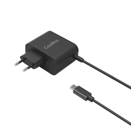 Adaptador cargador de portatil coolbox gan usb - c 65w