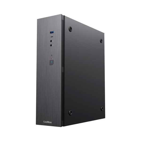 Caja ordenador coolbox t370 - 1 matx negro con fuente tfx