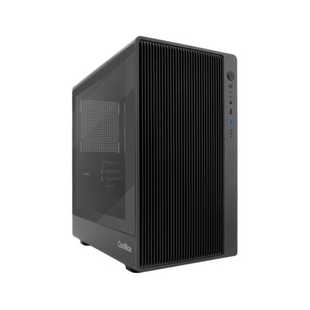 Caja ordenador gaming coolbox gm350 darkface matx cristal templado negra