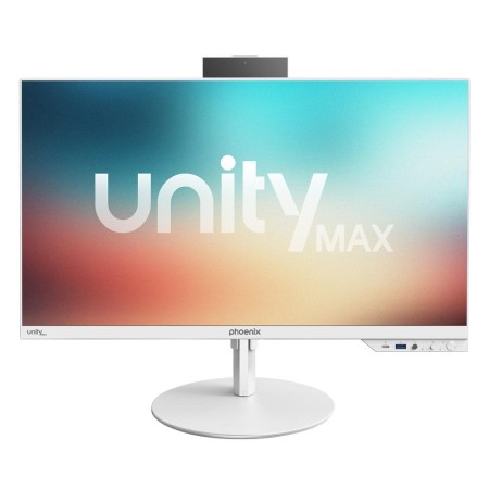 Ordenador all in one phoenix unity max i3 14gº - 16gb ddr5 - ssd 1tb nvme - 23.8 pulgadas - fhd 1080p ips - blanco - w11 pro