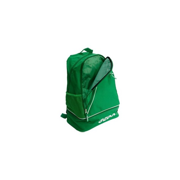 MOCHILA GEDO NAPOLI 4 COMPARTIMIENTOS UNO INFERIOR PARA BOTAS ACOLCHADA COLOR VERDE