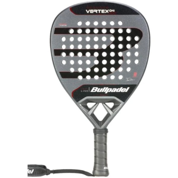 Pala de Pádel Bullpadel Vertex Comfort 04 Pro Line 2025 (Di Nenno)/ Gris