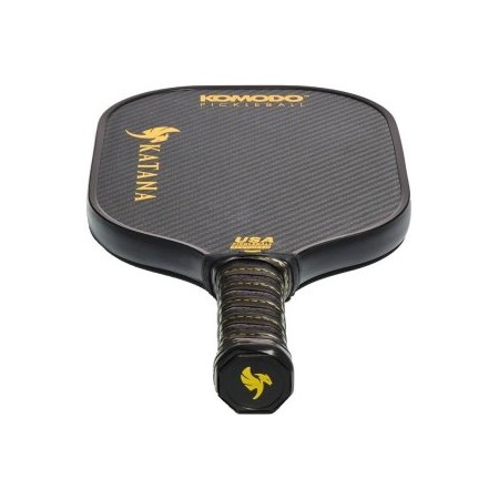 PALA PICKLEBALL KOMODO KATANA PRO 14mm GEN 2 GOLD, SUPERFICIE KEVLAR 100% DUPONT