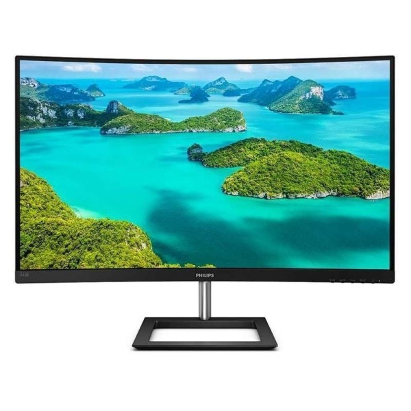 Monitor Profesional Curvo Philips E-Line 322E1C 31.5″/ Full HD/ Negro