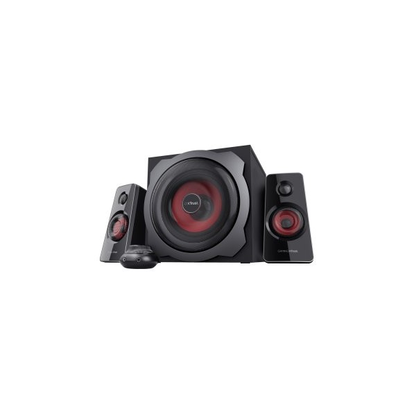 ALTAVOCES 2.1 TRUST GAMING GXT 38 TYTAN RMS 60W CONTROL VOLUM CON AURICULARES Y ENTRADA LINEA 19023