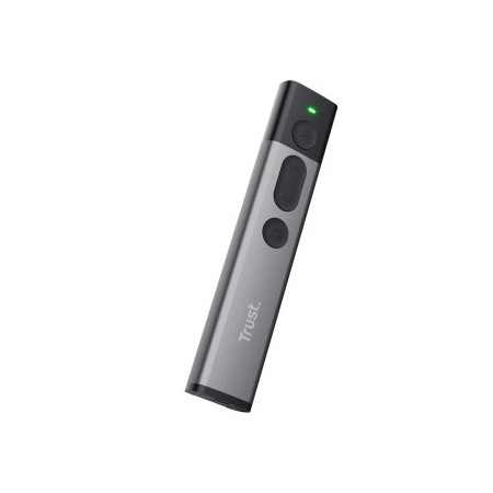 PRESENTADOR INALAMBRICO TRUST WIRELESS - LASER CLASS 2 COLOR ROJO - MICRO RECEPTOR INALAMBRICO COLOR