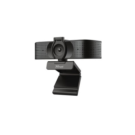 WEBCAM TRUST TEZA 4K UHD 3840X2160 30FPS FOV 74 GRADOS AUTOFOCUS PRIVACIDAD NEGRO